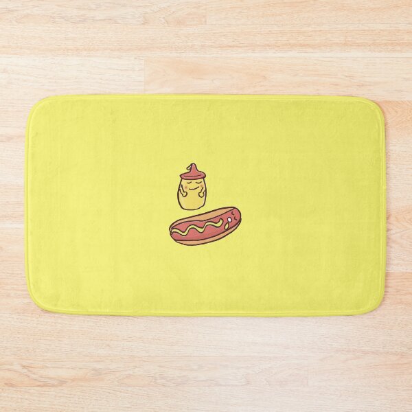 Item preview, Hot dog bun & Yellow Mustard designed and sold by Elison-Dad.
