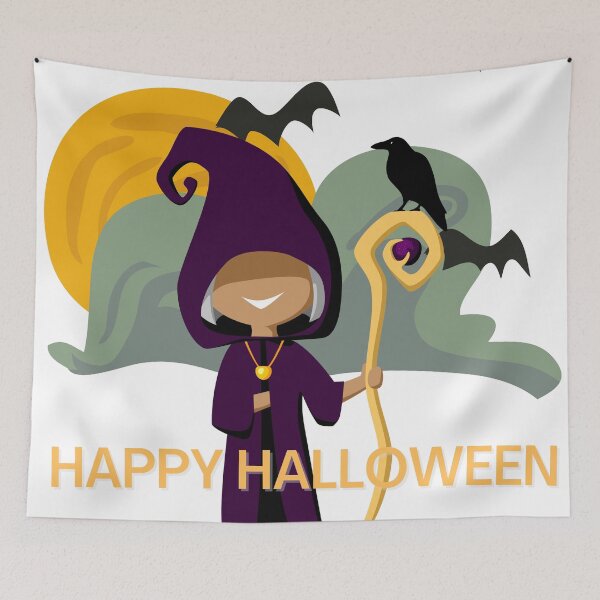 Item preview, Happy Halloween Witches designed and sold by Oonward2021.