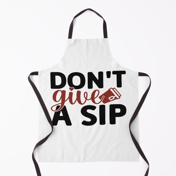 Item preview, Don't Give A Sip - Funny Coffee Lovers Quotes designed and sold by Cupsofdreams.