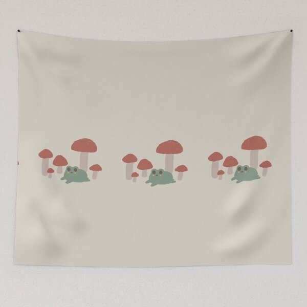Item preview, frog under the shrooms designed and sold by jocelyn :).