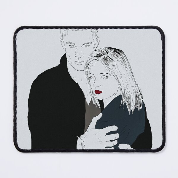 Item preview, Spike and Buffy Minimalist / Spuffy designed and sold by apopofbeauty.