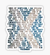 Braveheart Sticker