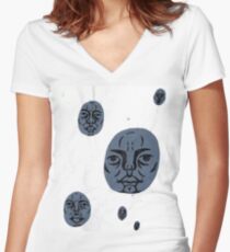 let's face it Women's Fitted V-Neck T-Shirt