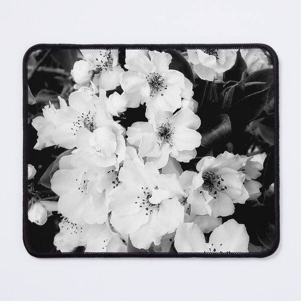 Item preview, Pretty abstract Black and White blossom flowers by Iritof designed and sold by iritof.