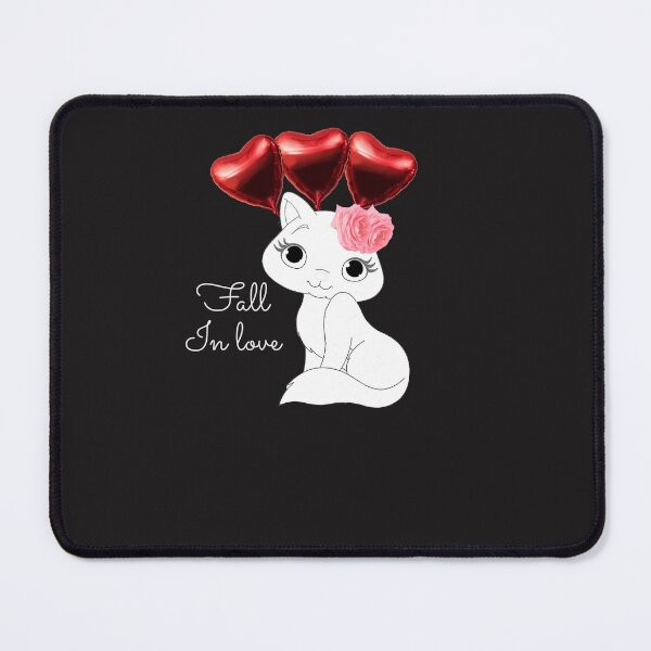 Item preview, Cat fall in love designed and sold by ghostart32.