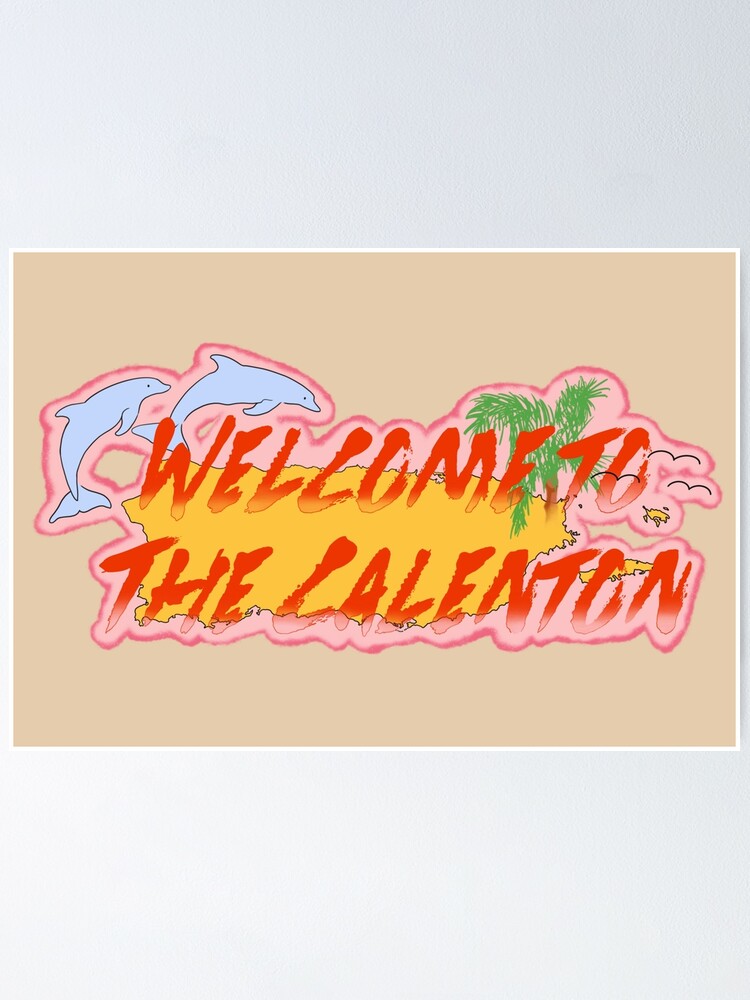 Welcome to the Calenton Sticker for Sale by RelaxwithPR