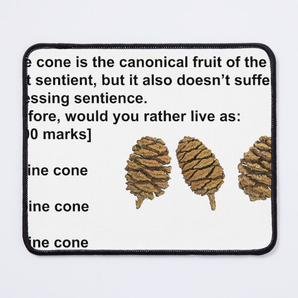 Item preview, pine cone Sticker designed and sold by wyskiski.