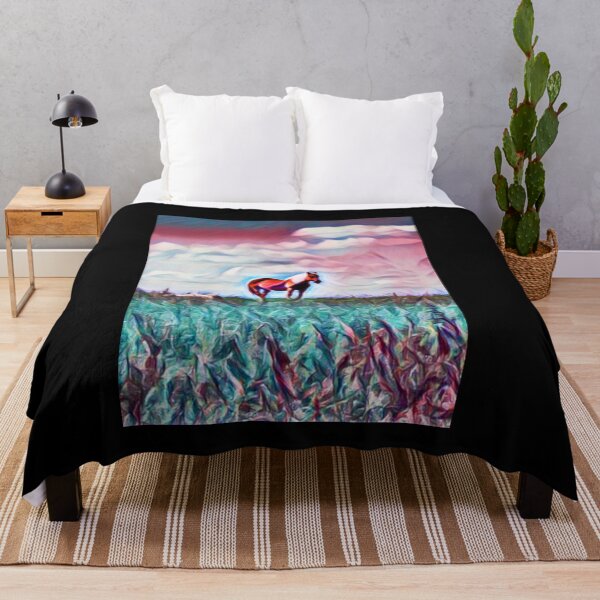 Item preview, Mustang On Meadow designed and sold by teewearstyle.