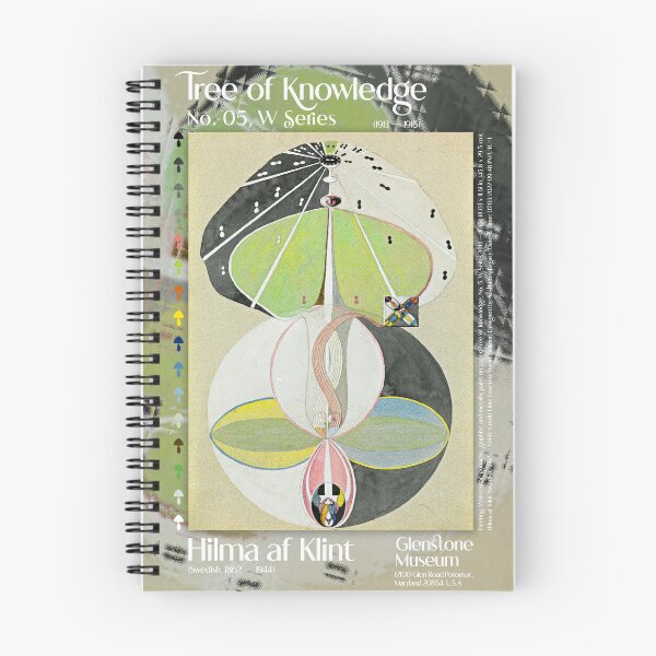 Item preview, Hilma Af Klint Tree of Knowledge No. 5 W Series Abstract Symbolic Mystical Painting designed and sold by AesthetesLegacy.