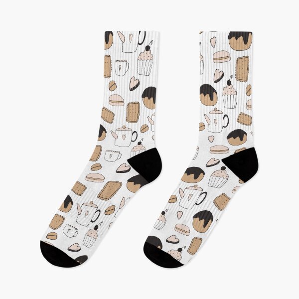 Item preview, Coffee and Treats Pattern designed and sold by NobleForte.
