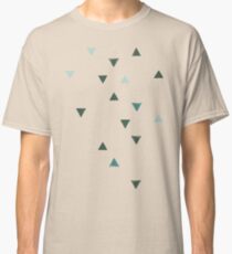 DOWN UP / olive green / seaweed / turquoise / aqua mint Classic T-Shirt