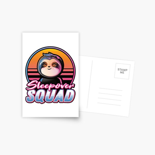 Item preview, Sloth-SLUMBER Pajama PARTY Sleepover Squad  designed and sold by pablomendoza.