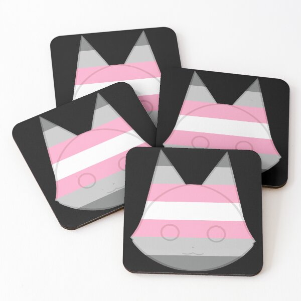 Item preview, Demigirl Cat Icon Design designed and sold by JaxNaBox.