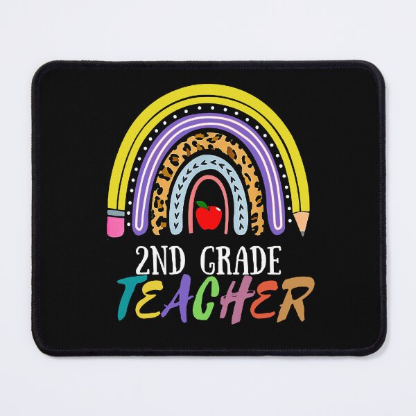 Item preview, 2nd Grade Teacher Funny Rainbow Back To School designed and sold by R&BApparel.
