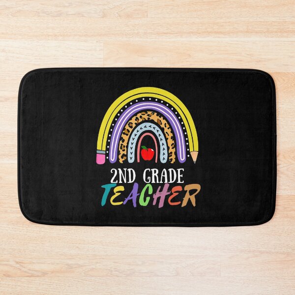 Item preview, 2nd Grade Teacher Funny Rainbow Back To School designed and sold by R&BApparel.