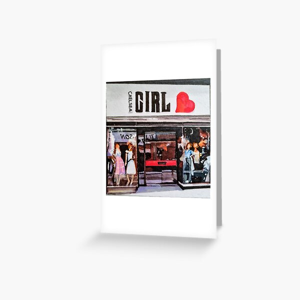 Item preview, Chelsea Girl Shop designed and sold by LornaBowdenART.