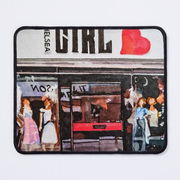Item preview, Chelsea Girl Shop designed and sold by LornaBowdenART.