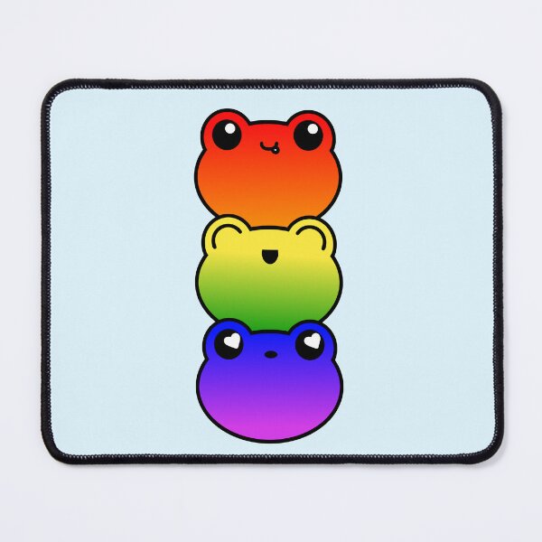 Item preview, Rainbow Frog Stack designed and sold by MinnieGracie.