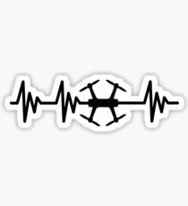 FPV Heartbeat Sticker