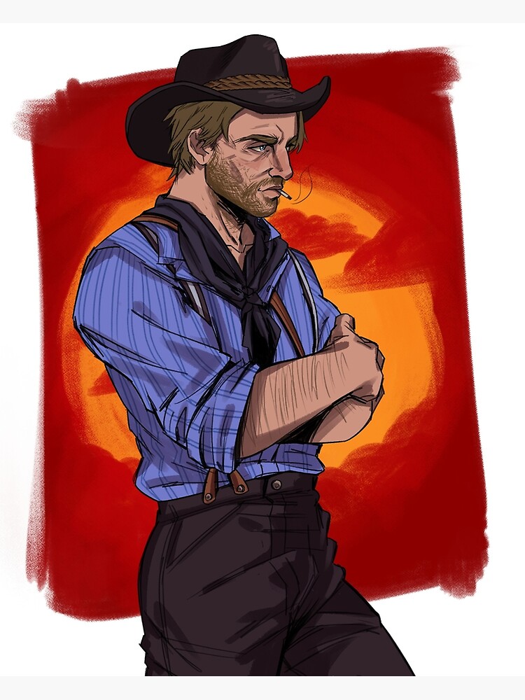 Image of arthur morgan from red dead redemption