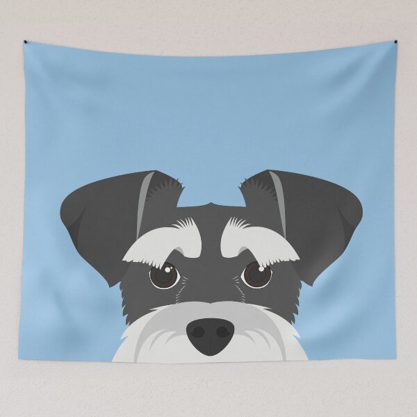 Item preview, Schnauzer Dog Portrait designed and sold by junkydotcom.