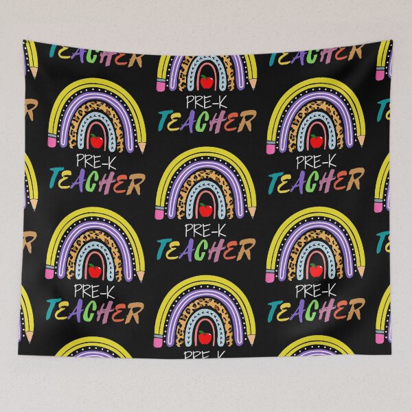 Item preview, Pre-K Teacher Funny Rainbow Back To School designed and sold by R&BApparel.