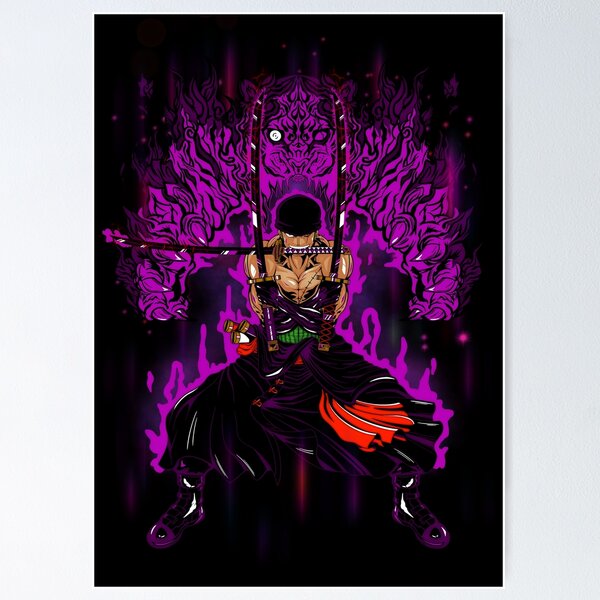 Zoro One Piece Nine Sword Style Art Print – Collector's Outpost