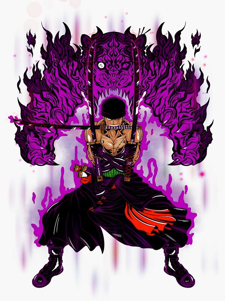 Zoro Haki Enma One Piece, an art print by Anime & Manga aesthetic