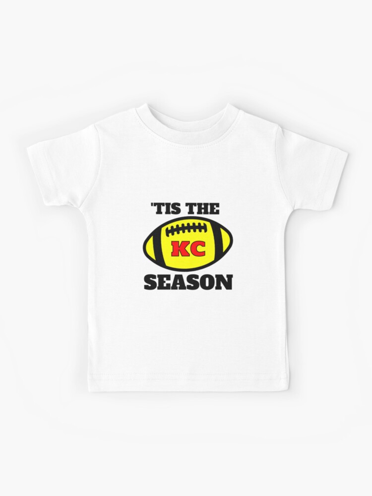 Chiefs 'Tis the Season Football Kids T-Shirt for Sale by eNVy Co