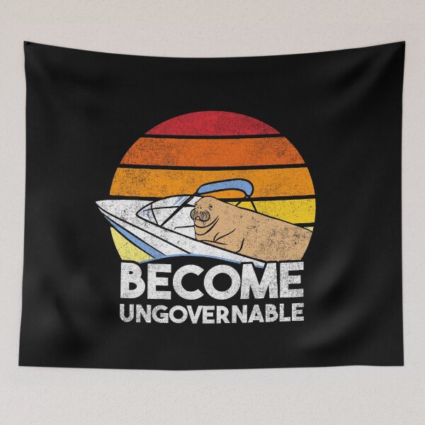 Item preview, Freya the Walrus - Become Ungovernable designed and sold by abowersock.