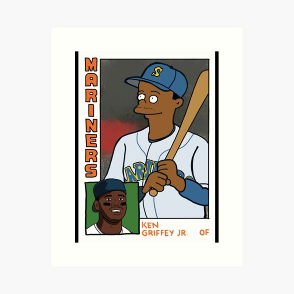 Darryl Strawberry - Homer at the Bat Simpsons LA Baseball Card Tee T-Shirt