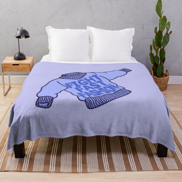 Item preview, FIGHT FAST FASHION Blue designed and sold by everything4eva.