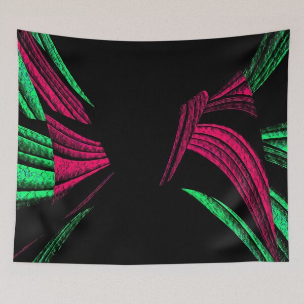 Item preview, Magenta and Green Bow designed and sold by fatenanwar.