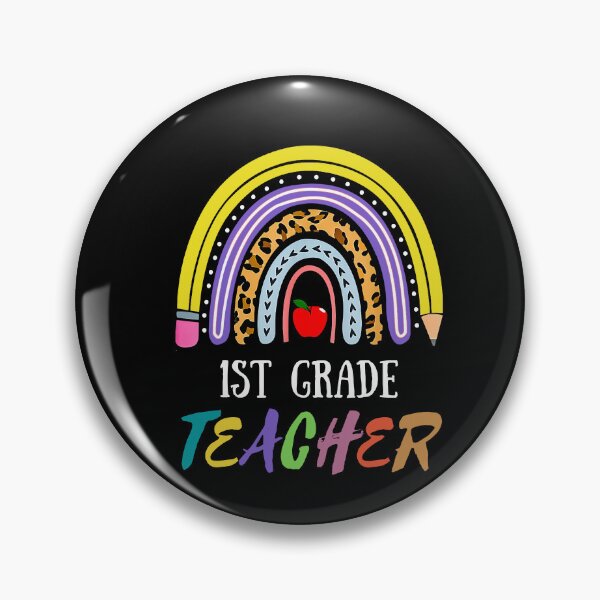 Item preview, 1st Grade Teacher Funny Rainbow Back To School designed and sold by R&BApparel.