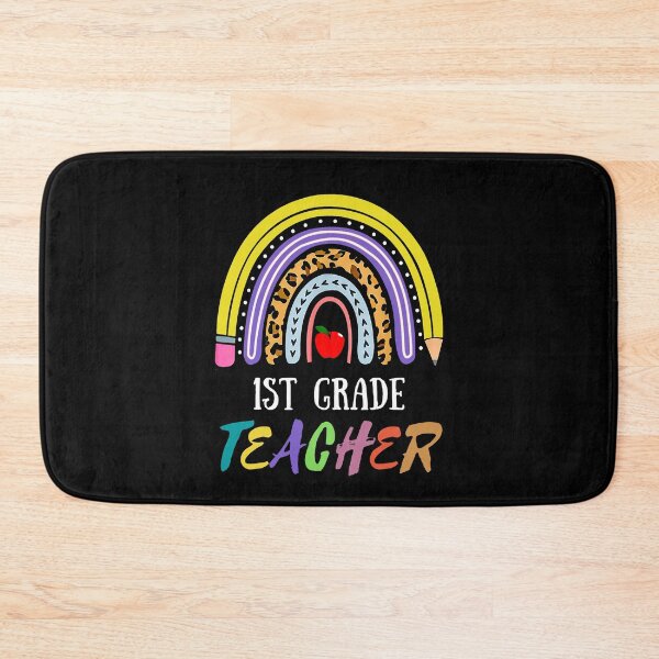 Item preview, 1st Grade Teacher Funny Rainbow Back To School designed and sold by R&BApparel.
