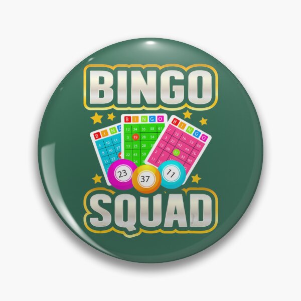 Item preview, Bingo Squad Lucky Lottery Gambling Player Game Team designed and sold by YeuQuais.