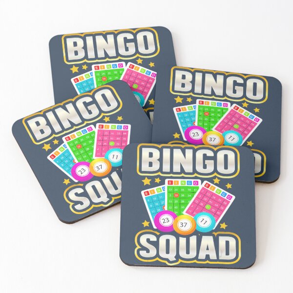 Item preview, Bingo Squad Lucky Lottery Gambling Player Game Team designed and sold by YeuQuais.