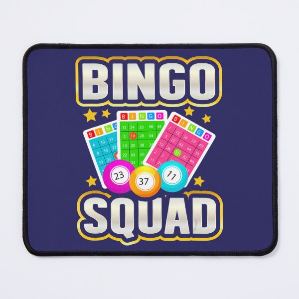 Item preview, Bingo Squad Lucky Lottery Gambling Player Game Team designed and sold by YeuQuais.