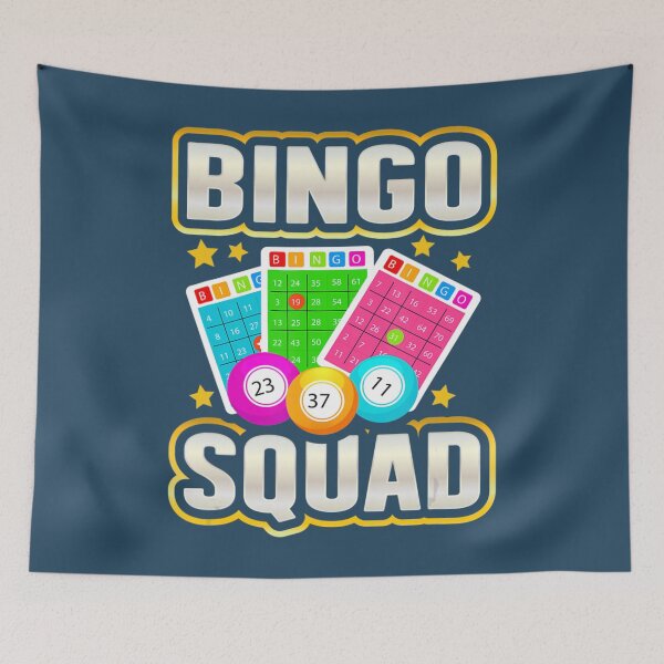 Item preview, Bingo Squad Lucky Lottery Gambling Player Game Team designed and sold by YeuQuais.