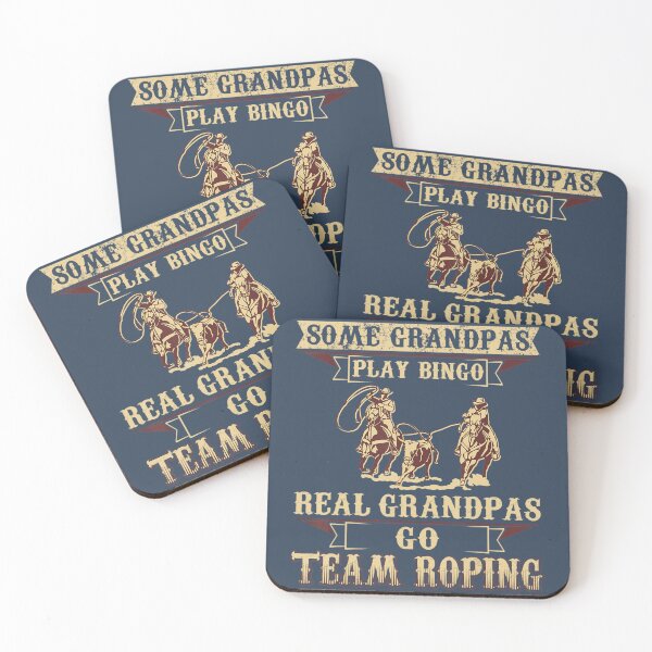 Item preview, Mens Some Grandpas Play Bingo Real Grandpas Go Team Roping designed and sold by YeuQuais.