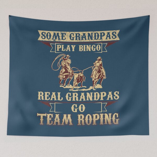Item preview, Mens Some Grandpas Play Bingo Real Grandpas Go Team Roping designed and sold by YeuQuais.