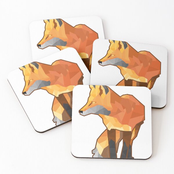 Item preview, Roaming Fox Low Poly designed and sold by Stephaniee567.