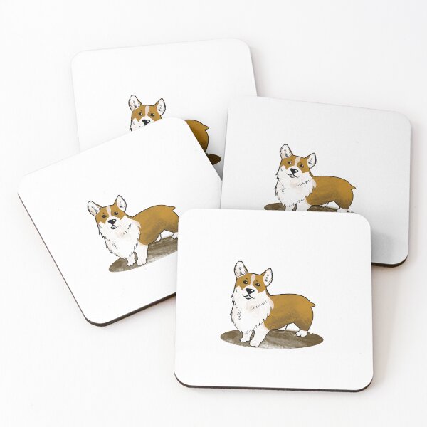 Item preview, A cute golden corgi dog designed and sold by etherElric.