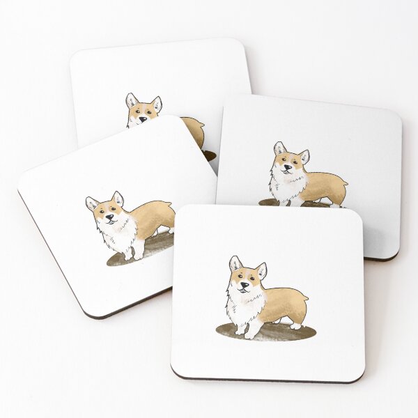 Item preview, A cute blond corgi dog designed and sold by etherElric.
