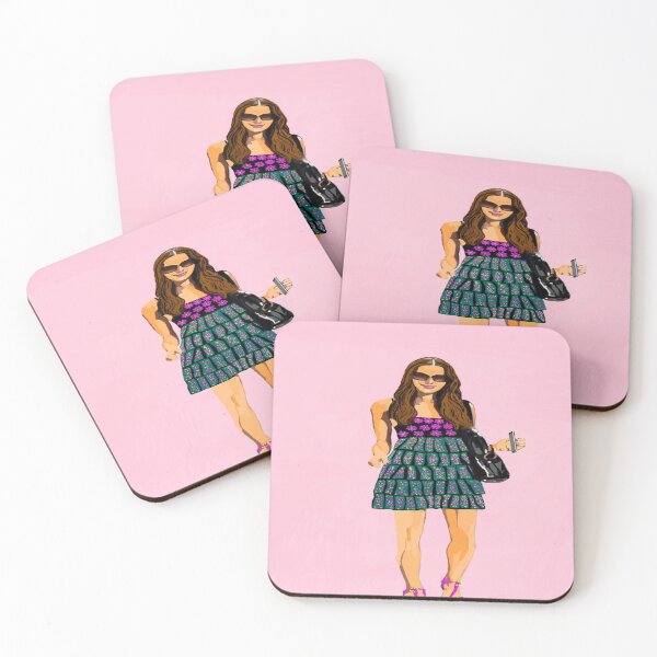 Item preview, Beautiful Eyeglass Wonder Looking Woman With Cellphone & Bag designed and sold by Dolieart.