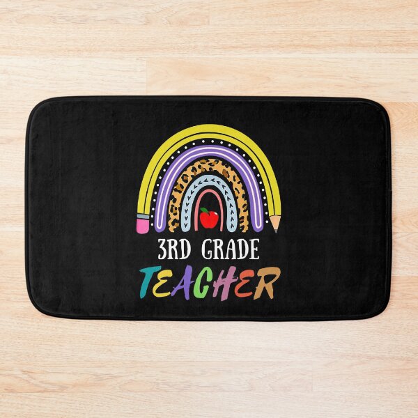 Item preview, 3rd Grade Teacher Funny Rainbow Back To School designed and sold by R&BApparel.