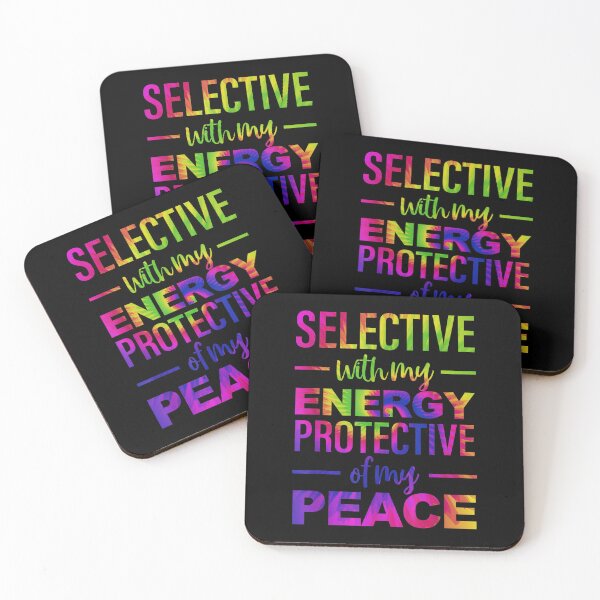 Item preview, Selective With My Energy Protective Of By Peace Quote designed and sold by ElizabethxJime.