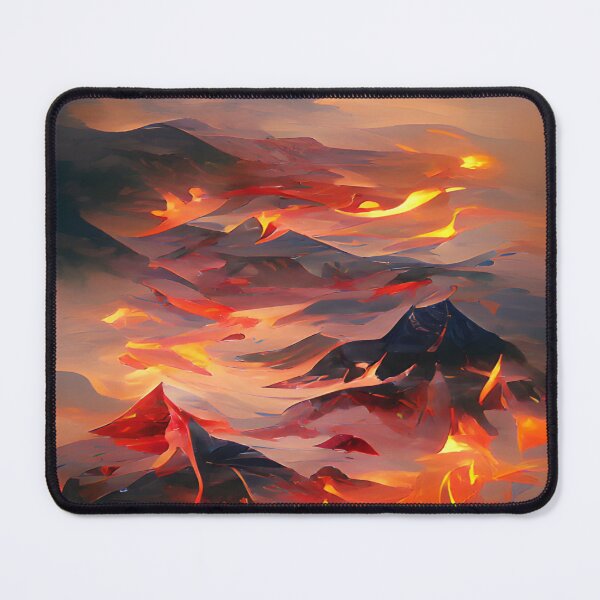 Item preview, Fire wind in a snow mountains designed and sold by LionsDenForUs.