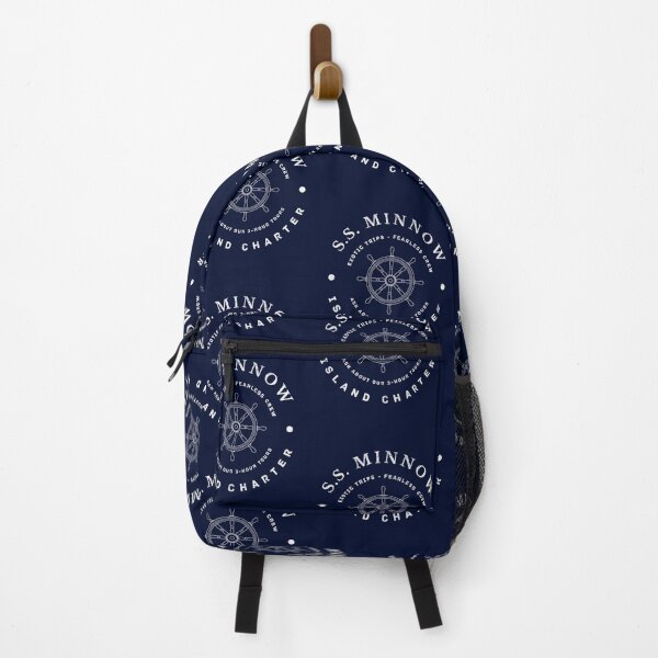 Item preview, S.S. Minnow Island Charter - modern vintage logo designed and sold by Primotees.