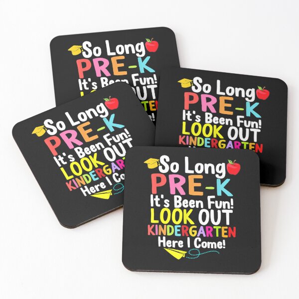 Item preview, So Long Pre-K Kindergarten Here I Come Graduation designed and sold by ElizabethxJime.